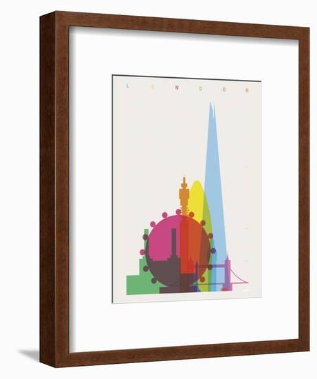 London-Yoni Alter-Framed Giclee Print