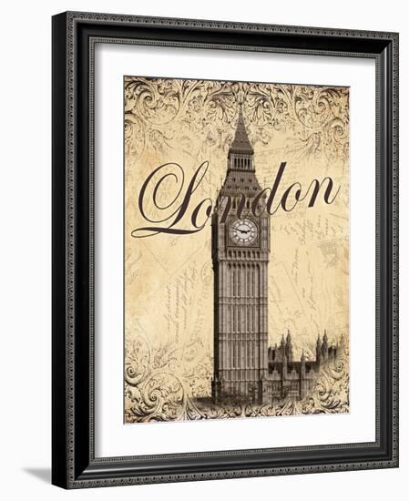 London-Todd Williams-Framed Art Print