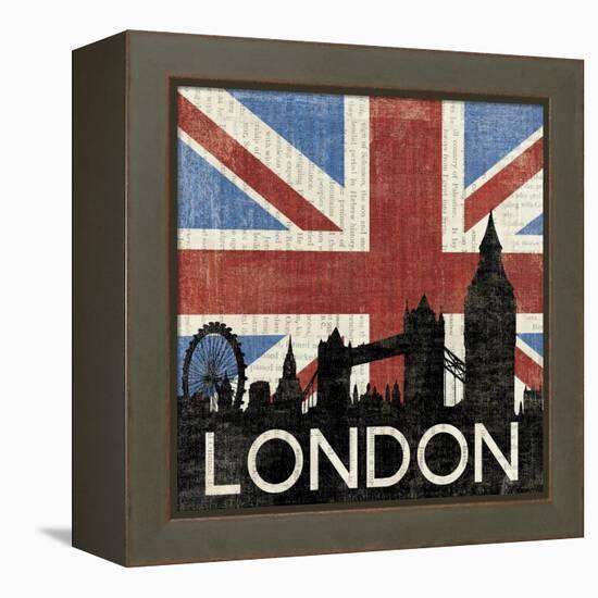 London-null-Framed Stretched Canvas