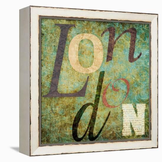 London-Sd Graphics Studio-Framed Stretched Canvas