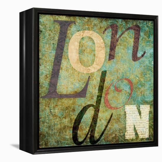 London-Sd Graphics Studio-Framed Stretched Canvas