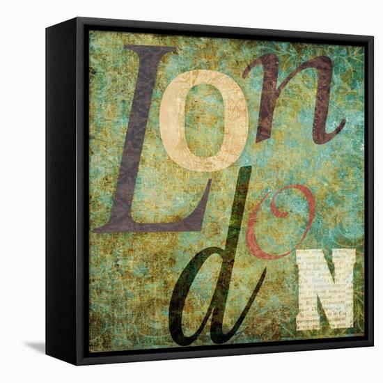 London-Sd Graphics Studio-Framed Stretched Canvas