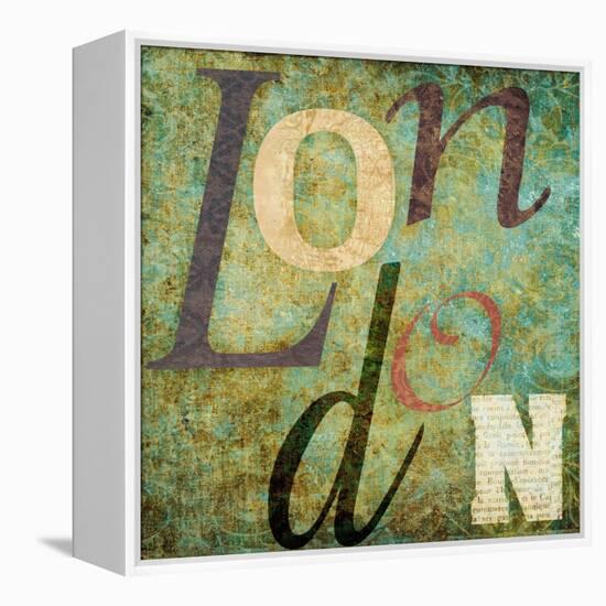 London-Sd Graphics Studio-Framed Stretched Canvas