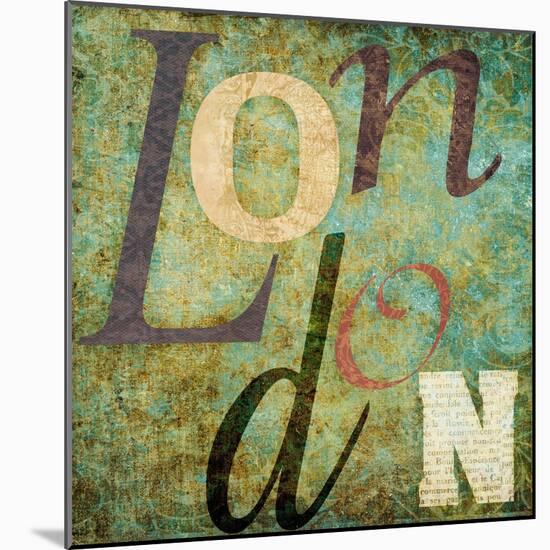 London-Sd Graphics Studio-Mounted Art Print