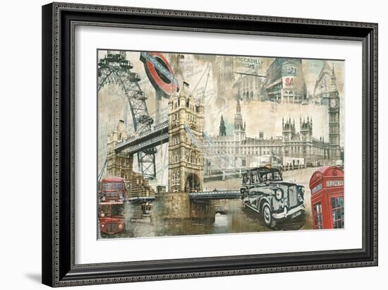 London-Tyler Burke-Framed Art Print