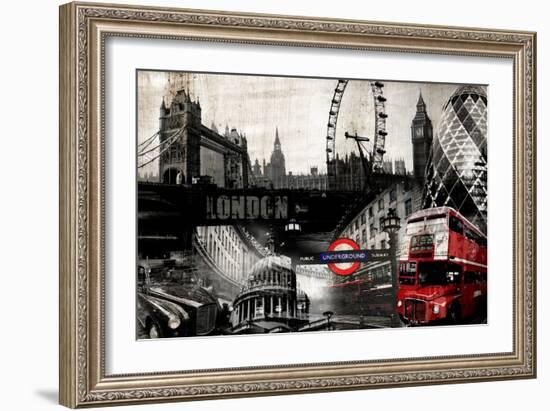 London-GraphINC-Framed Art Print