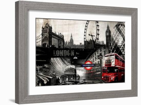 London-GraphINC-Framed Art Print