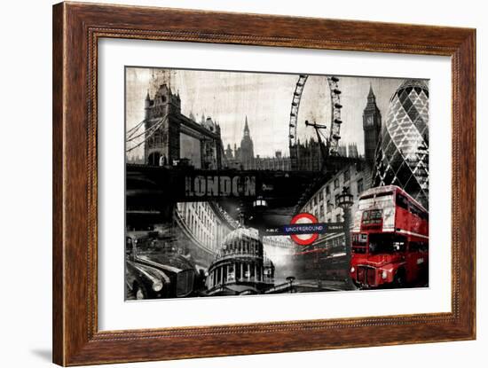 London-GraphINC-Framed Art Print