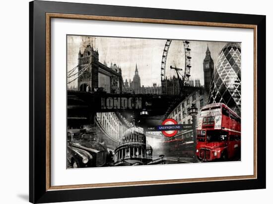 London-GraphINC-Framed Art Print