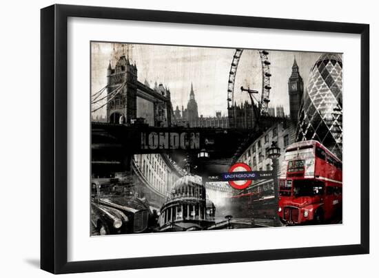 London-GraphINC-Framed Art Print