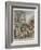 Londoners Prepare Blitz-Achille Beltrame-Framed Art Print