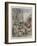 Londoners Prepare Blitz-Achille Beltrame-Framed Art Print