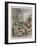 Londoners Prepare Blitz-Achille Beltrame-Framed Art Print