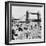 Londoners Relax on Tower Beach, 1952-Henry Grant-Framed Giclee Print