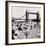 Londoners Relax on Tower Beach, c.1952-Henry Grant-Framed Art Print