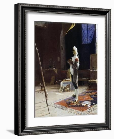 Londonio, the Painter-Mose Bianchi-Framed Giclee Print
