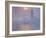 Londres, le Parlement, trouée de soleil dans le brouillard-Claude Monet-Framed Giclee Print