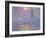 Londres, le Parlement, trouée de soleil dans le brouillard-Claude Monet-Framed Giclee Print