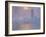 Londres, le Parlement, trouée de soleil dans le brouillard-Claude Monet-Framed Giclee Print