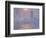 Londres, le Parlement, trouée de soleil dans le brouillard-Claude Monet-Framed Giclee Print