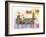 Londres Mon Amour-Martine Rupert-Framed Art Print