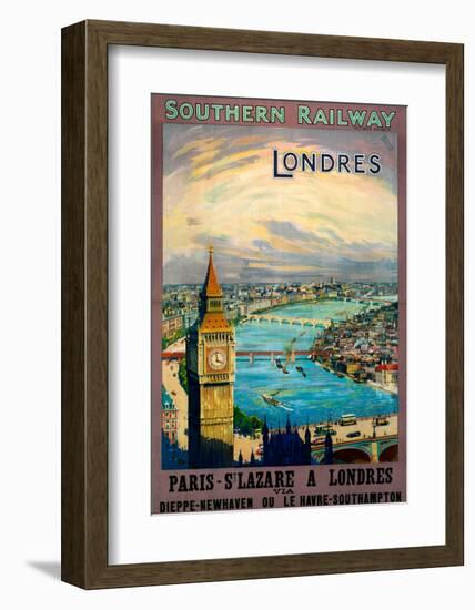 Londres, SR, c.1923-1947-null-Framed Art Print