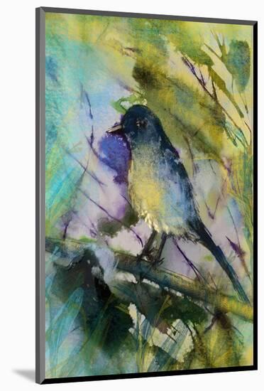 Lone bird-Claire Westwood-Mounted Art Print