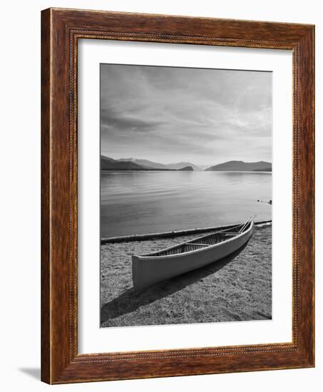 Lone Boat Ashore, Canada 99-Monte Nagler-Framed Photographic Print