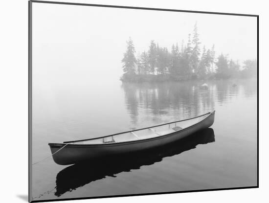 Lone Canoe, Liverpool, Nova Scotia, Canada 04-Monte Nagler-Mounted Photographic Print