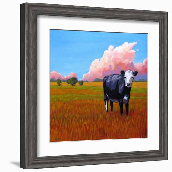 Lone Cow-Patty Baker-Framed Art Print