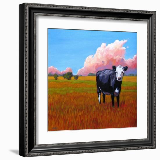 Lone Cow-Patty Baker-Framed Art Print