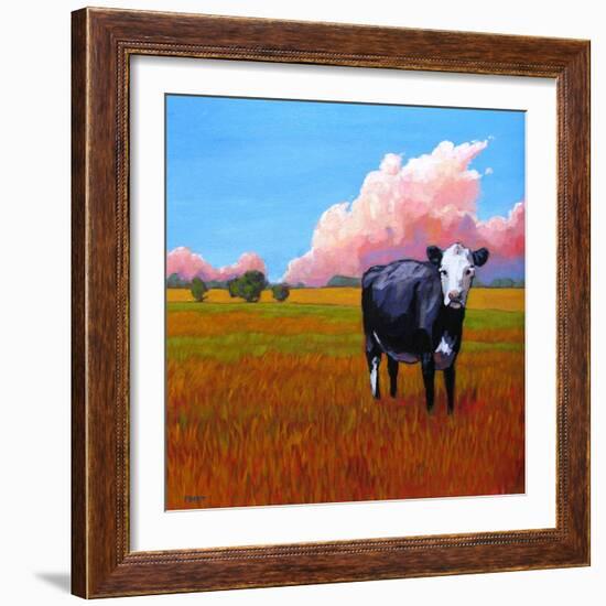 Lone Cow-Patty Baker-Framed Art Print