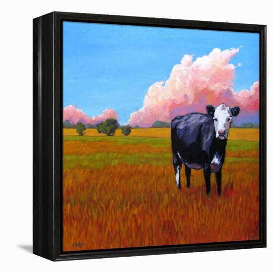 Lone Cow-Patty Baker-Framed Stretched Canvas