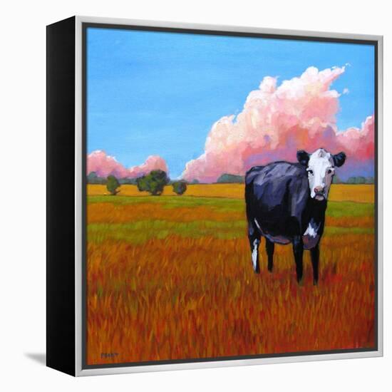 Lone Cow-Patty Baker-Framed Stretched Canvas