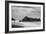 Lone Fisherman BW-Stan Hellmann-Framed Photo