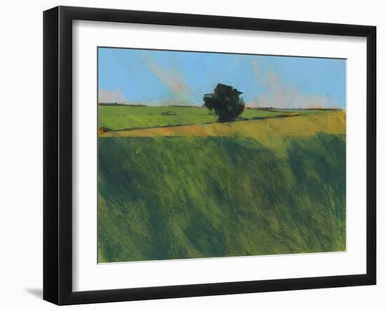 Lone Hedgerow Tree-Paul Bailey-Framed Art Print