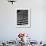 Lone Inmate at San Quentin Prison Writing Letter in Mess Hall-Charles E^ Steinheimer-Framed Photographic Print displayed on a wall