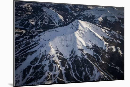 Lone Peak Big Sky Resort, Montana-Ryan Krueger-Mounted Photographic Print