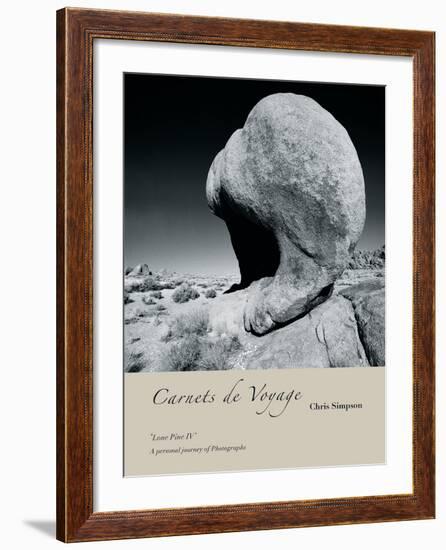 Lone Pine IV-Chris Simpson-Framed Giclee Print