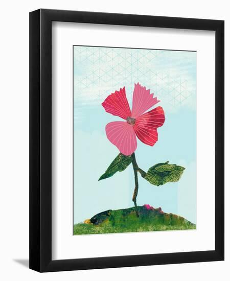 Lone Poppy-Cody Alice Moore-Framed Art Print