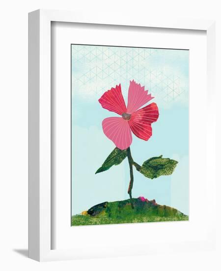 Lone Poppy-Cody Alice Moore-Framed Art Print