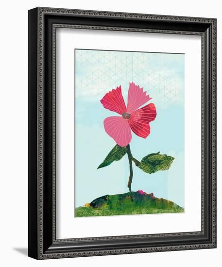 Lone Poppy-Cody Alice Moore-Framed Art Print