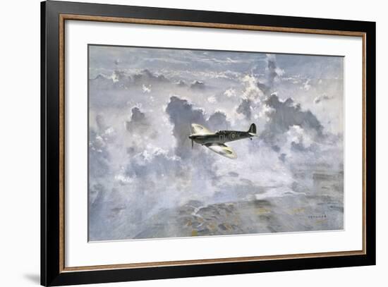 Lone Spitfire-Gerald Coulson-Framed Premium Giclee Print