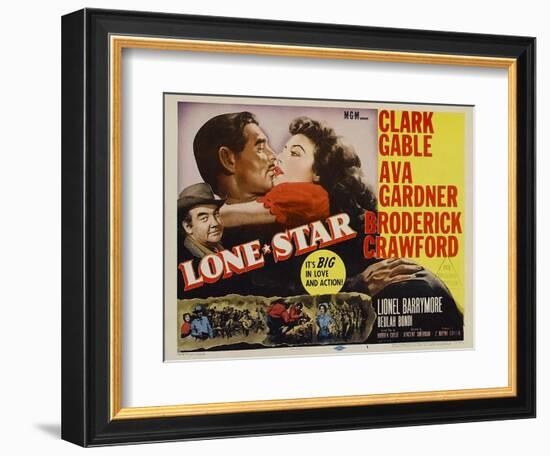 Lone Star, 1952-null-Framed Art Print