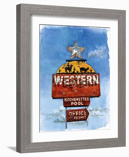 Lone Star, 2004-Lucy Masterman-Framed Giclee Print