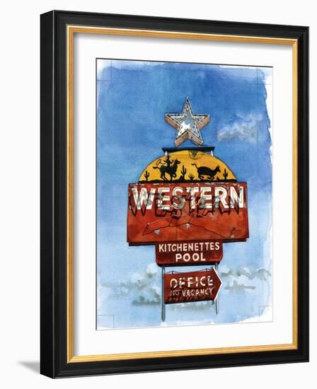 Lone Star, 2004-Lucy Masterman-Framed Giclee Print