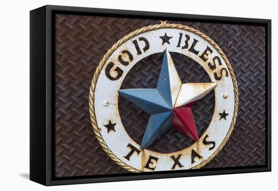 Lone Star of Texas, John Mueller Meat Company, Austin, Texas, USA-Chuck Haney-Framed Premier Image Canvas