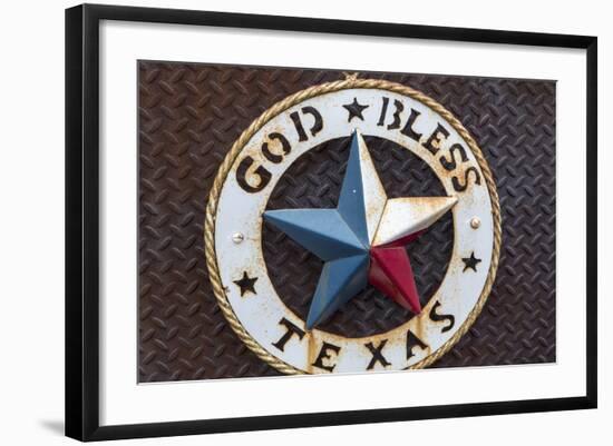 Lone Star of Texas, John Mueller Meat Company, Austin, Texas, USA-Chuck Haney-Framed Photographic Print