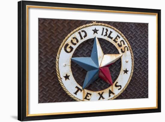 Lone Star of Texas, John Mueller Meat Company, Austin, Texas, USA-Chuck Haney-Framed Photographic Print