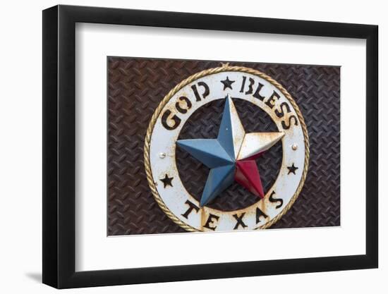 Lone Star of Texas, John Mueller Meat Company, Austin, Texas, USA-Chuck Haney-Framed Photographic Print